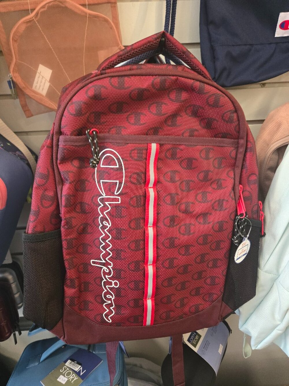 Champion Red Backpack